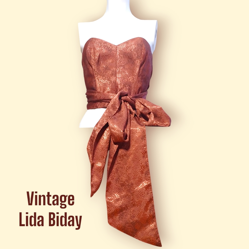 LIDA BADAY 🇨🇦 Vintage Bustier - Like New